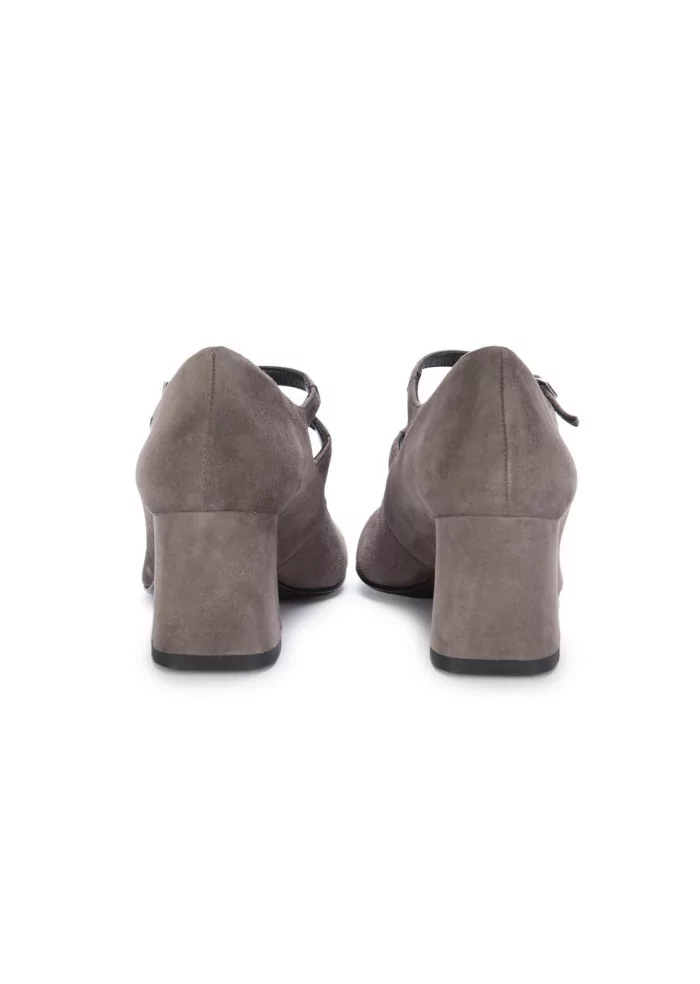 MA+DE 94 | SCARPE TACCO CAMOSCIO GRIGIO Moda