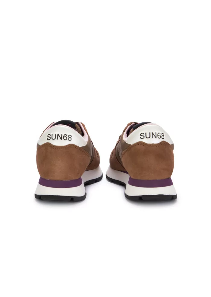 SUN68 | SNEAKERS ALLY SOLID NYLON MARRONE Spedizione gratuita