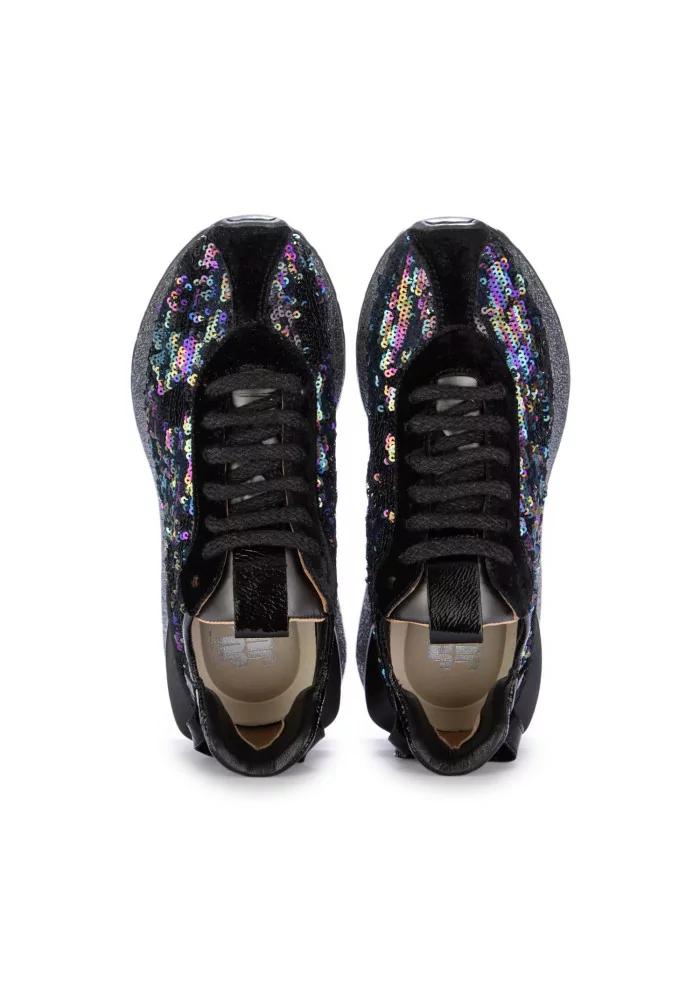 JUICE | SNEAKERS PAILLETTES VELLUTO MULTICOLORE Prezzo di fabbrica