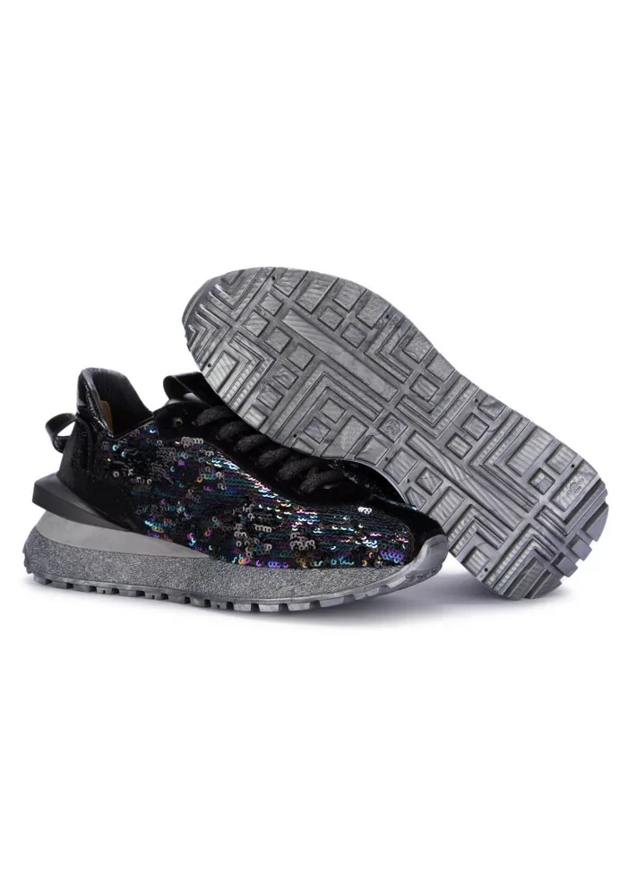 JUICE | SNEAKERS PAILLETTES VELLUTO MULTICOLORE Prezzo di fabbrica