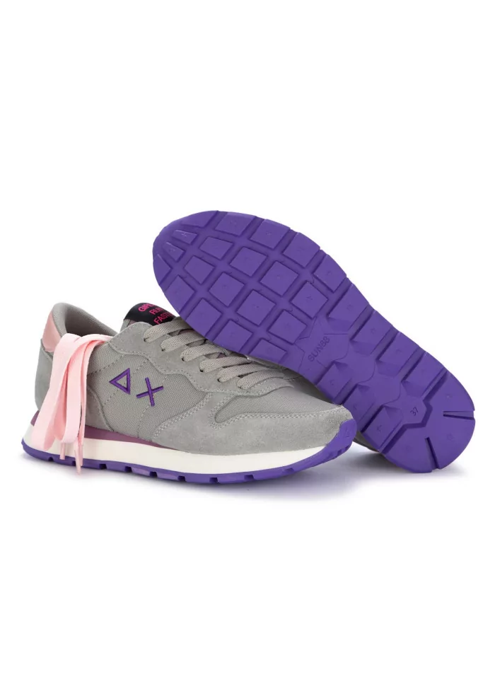 SUN68 | SNEAKERS ALLY SOLID NYLON GRIGIO Grande vendita