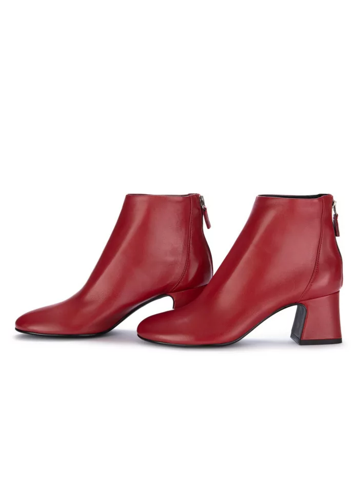 MA+DE 94 | STIVALETTI TACCO NAPPA ROSSO Offerta esclusiva