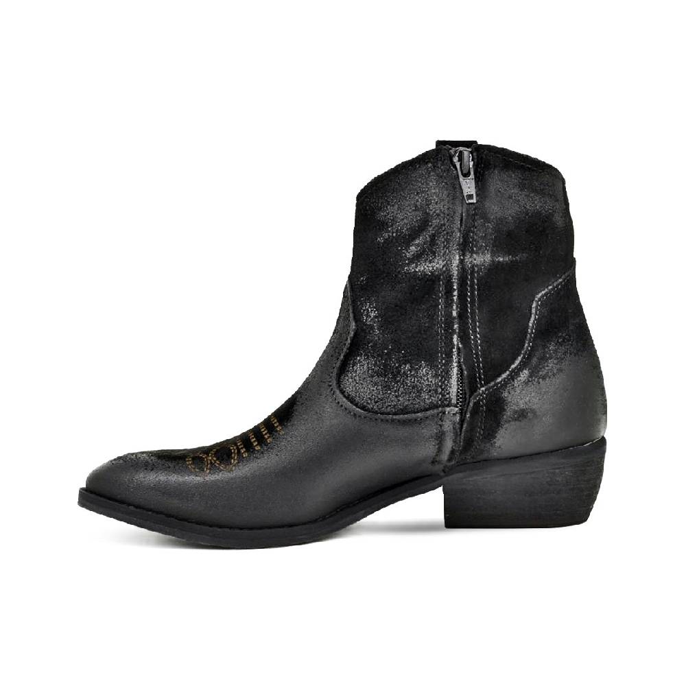Queen Helena Stivaletti texani - S80 - vera pelle Spedizione Gratuita