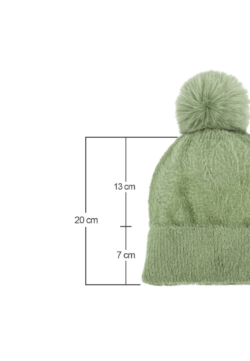 Queen Helena Berretto Pon Pon - Cappello CP04 Smaltimento dello stoccaggio
