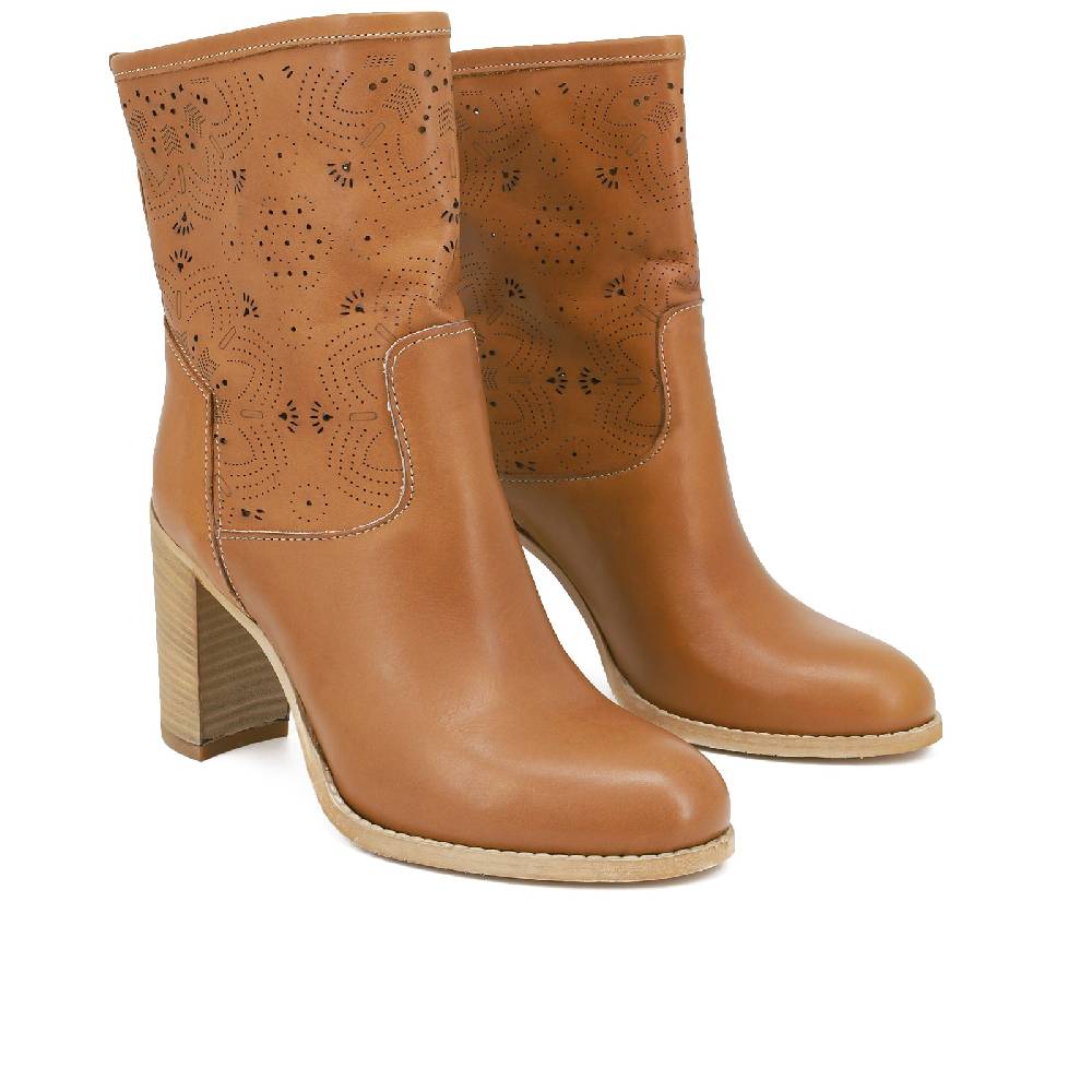 Queen Helena Stivaletti - GABRI 100-FIORE - vera pelle Online Outlet