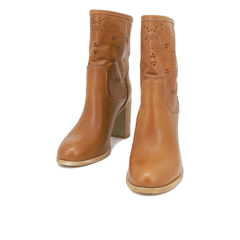 Queen Helena Stivaletti - GABRI 100-FIORE - vera pelle Online Outlet