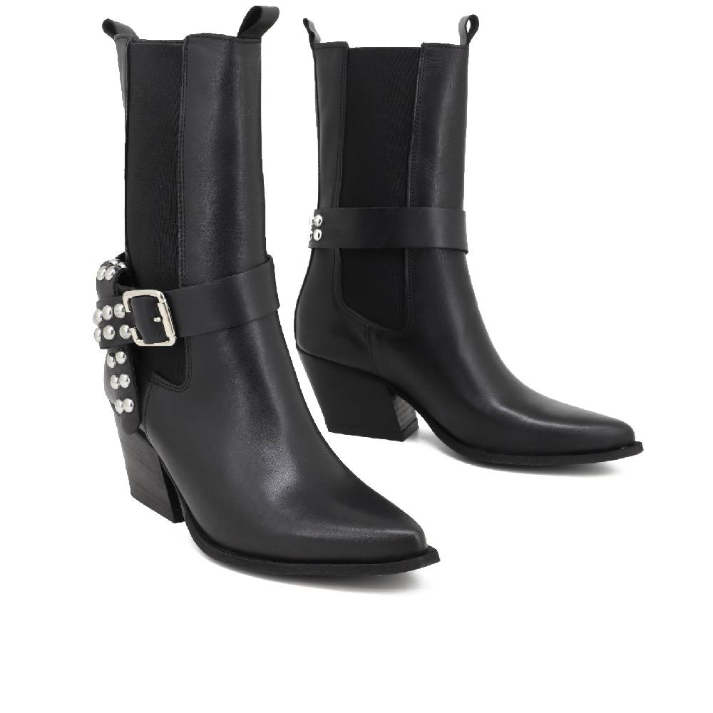 Queen Helena Stivali texani - MARA 180 - vera pelle Flash Sale
