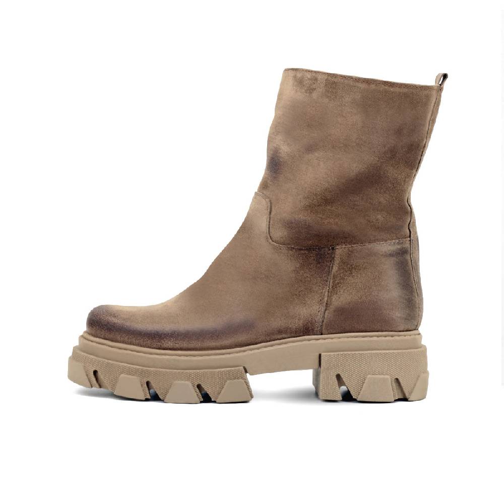 Queen Helena Chelsea boots - LUNA 1006 - vera pelle Vendita Calda