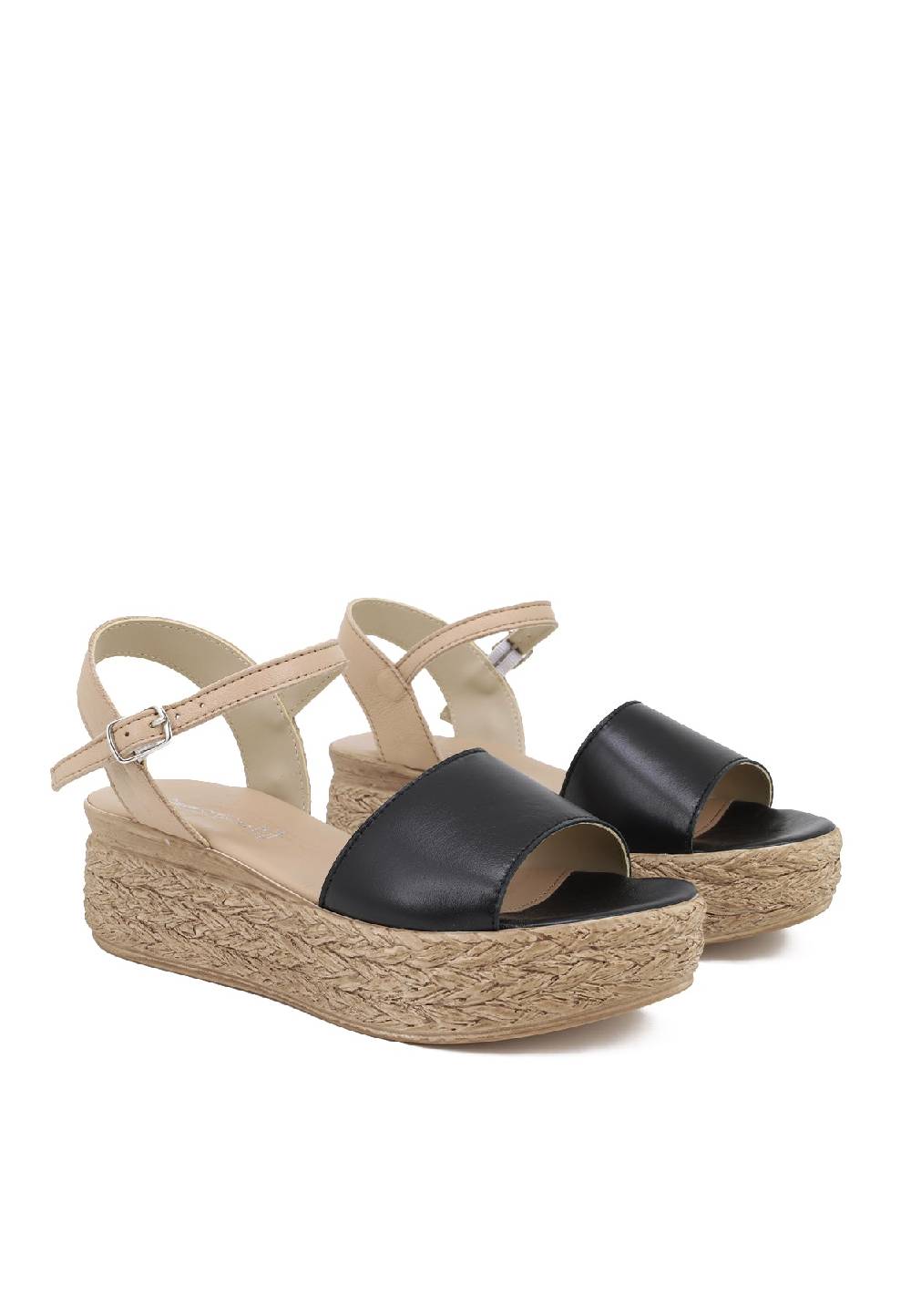 Queen Helena Sandali - Zeppe - Vera Pelle - 31850-3156 Promozione temporanea