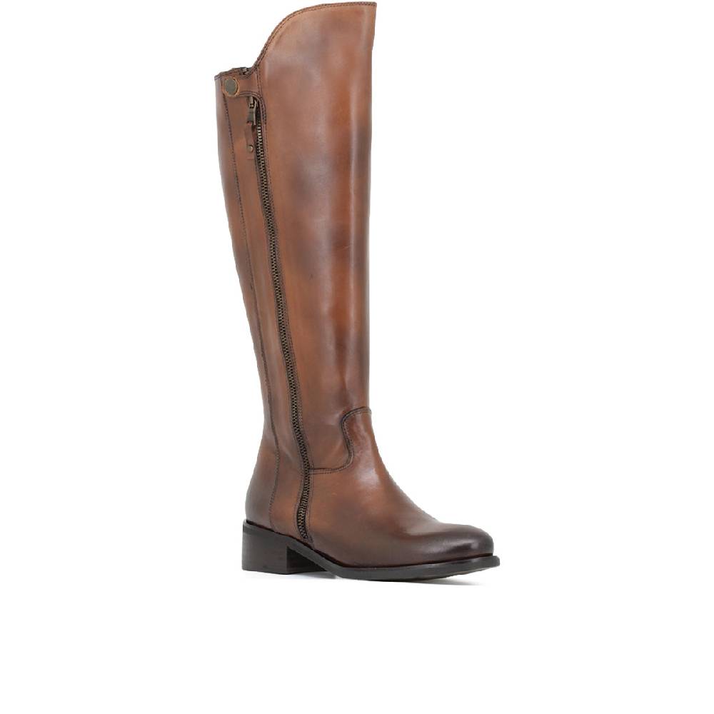 Queen Helena Stivali - K15A - vera pelle Moda
