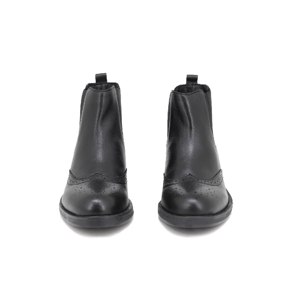 Queen Helena Chelsea Boots - QH20_V-01 - vera pelle Offerta speciale