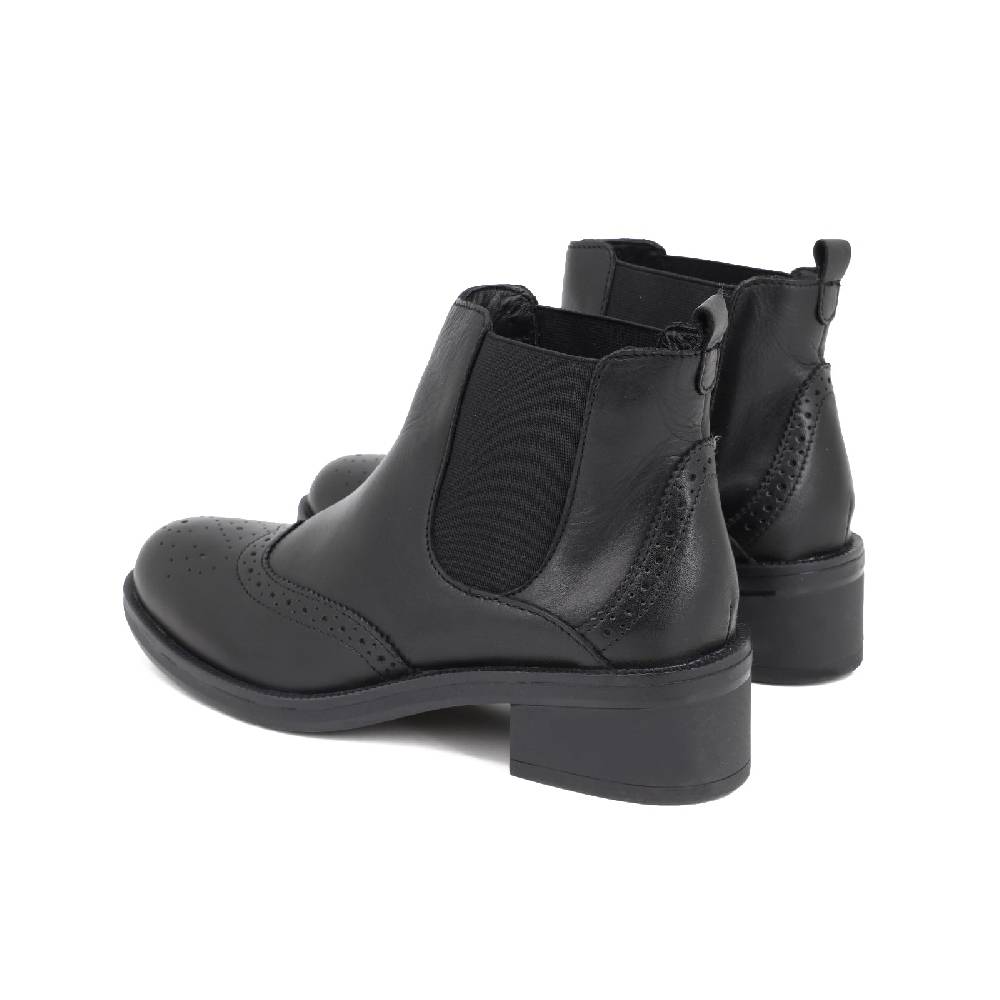 Queen Helena Chelsea Boots - QH20_V-01 - vera pelle Offerta speciale