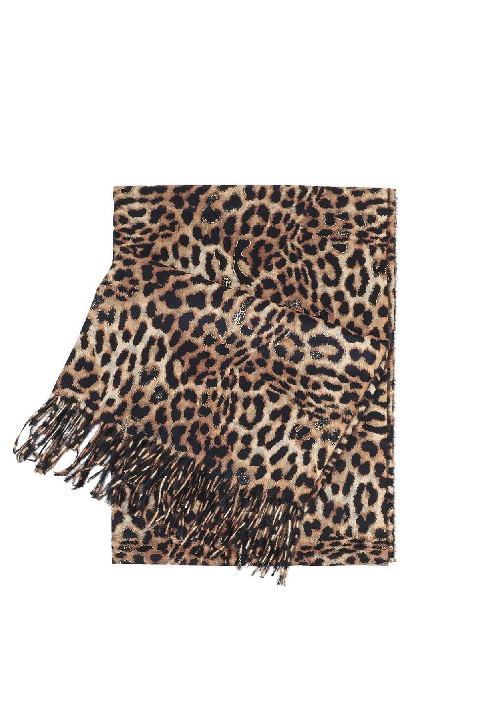 Queen Helena Sciarpa leopardata - SC02 Negozi Online