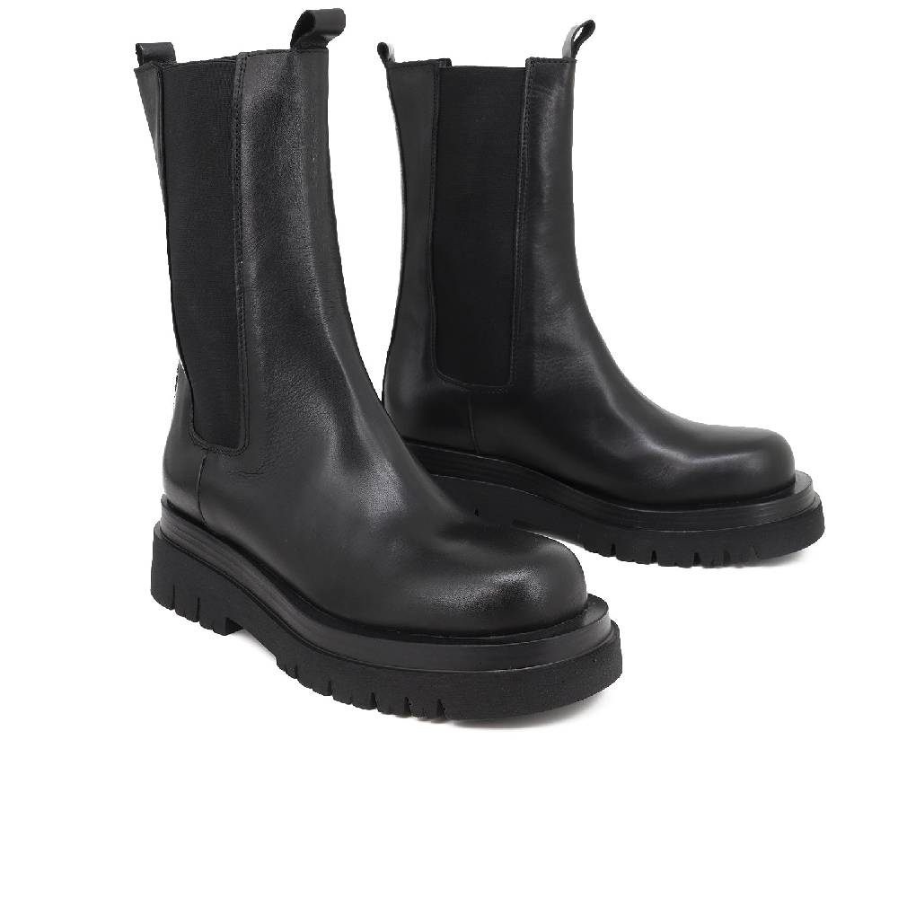 Queen Helena Chelsea Boots - WHITE 290 - vera pelle Offerta settimanale