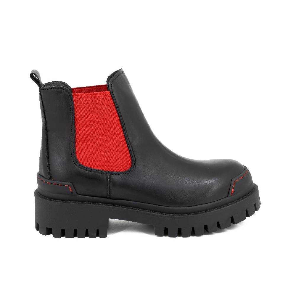 Queen Helena Chelsea Boots - F219 - vera pelle