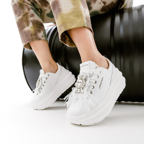 ﻿Lorenzo Mari Sneakers Veronica white Offerte