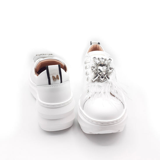 ﻿Lorenzo Mari Sneakers Veronica white Offerte