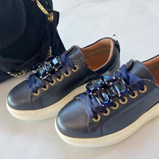 Lorenzo Mari Sneaker Jasmine Blu Pezzi Unici