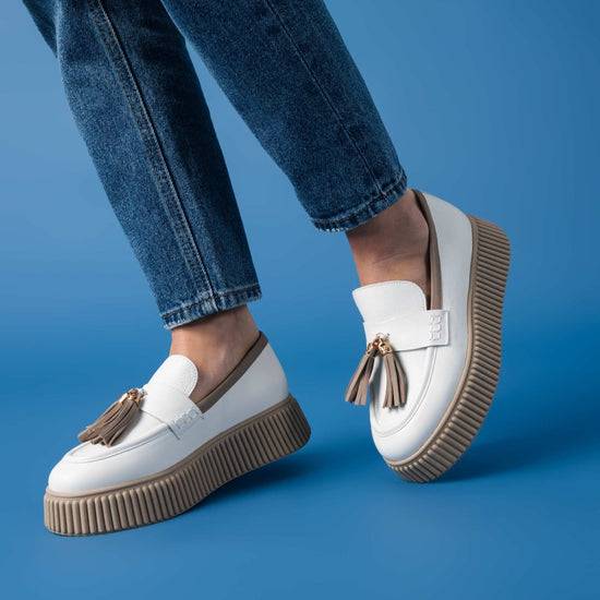 Lorenzo Mari Mocassino Sally Off white Novità