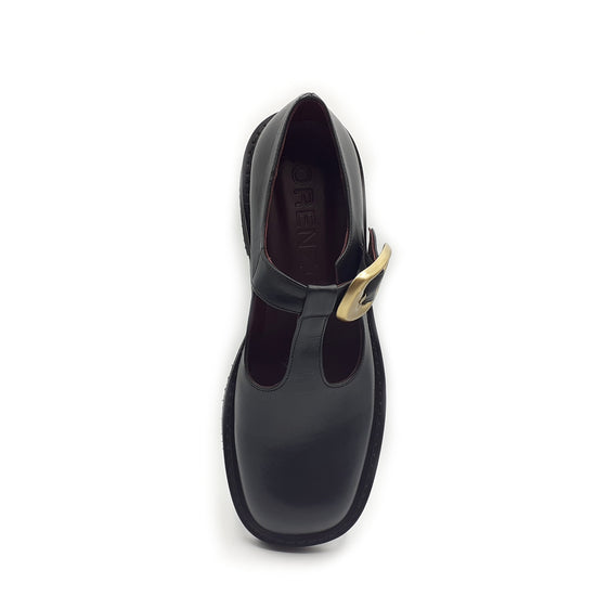 Lorenzo Mari Mary jane Iris 2 Black Saldi Di Fabbrica