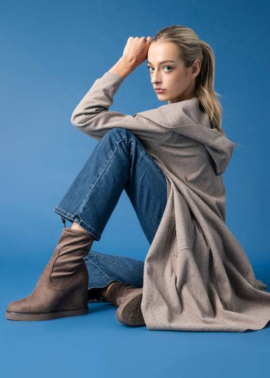 Lorenzo Mari Stivaletto Nicole 3 Taupe Vendita