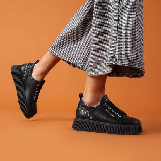 Lorenzo Mari Sneakers Sally 10 Black Promozione Limitata