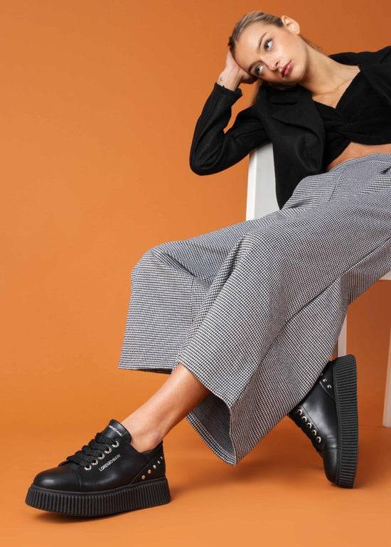 Lorenzo Mari Sneakers Sally 10 Black Promozione Limitata