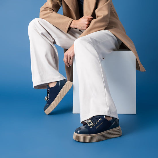 Lorenzo Mari Sneakers Sally 12 Blu Affare Del Giorno
