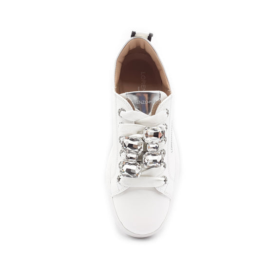 Lorenzo Mari Sneaker Jasmine Bianca Vendita Calda