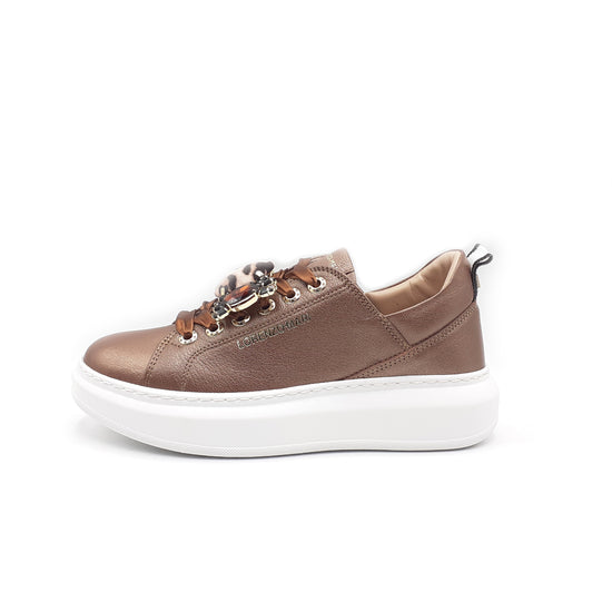 Lorenzo Mari Sneaker Sofia Cuoio Saldi Di Fabbrica