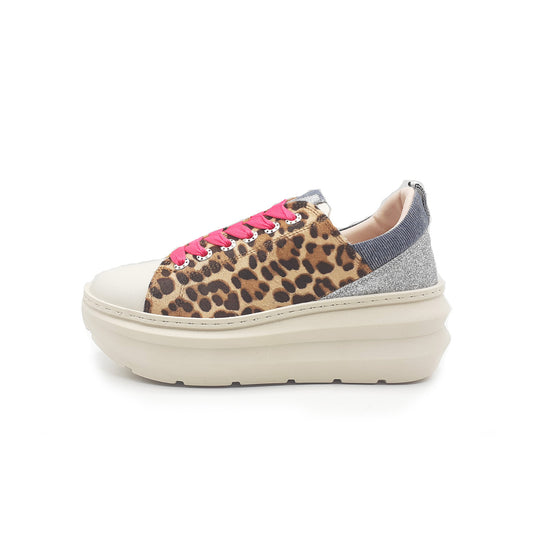 Lorenzo Mari Sneaker JANE Leopard Italy