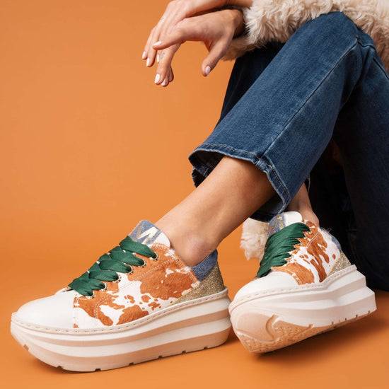 Lorenzo Mari Sneaker JANE Mucca Cuoio Nuovo