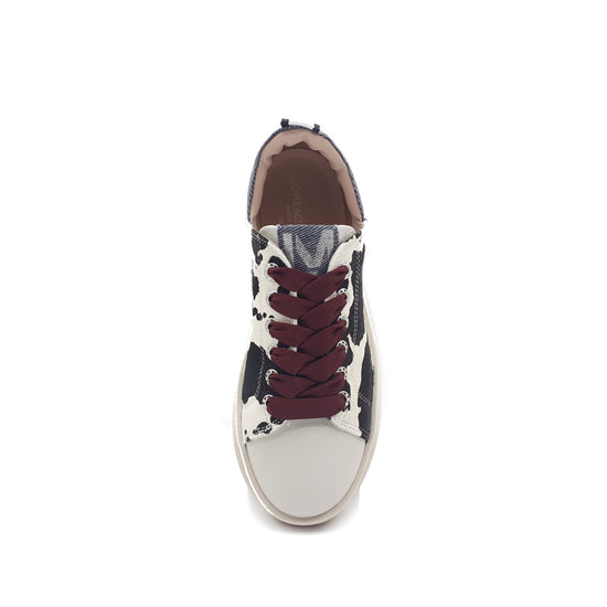 Lorenzo Mari Sneaker JANE Mucca black Soddisfazione Garantita