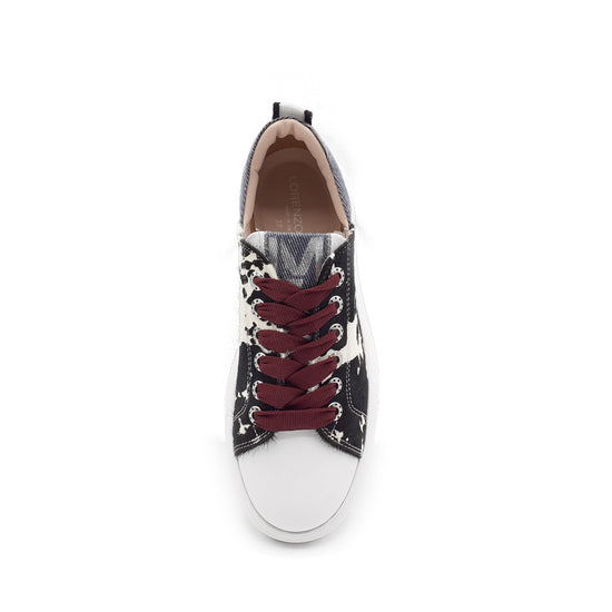 Lorenzo Mari Sneaker JOY Mucca bianco/nero Promozione Limitata