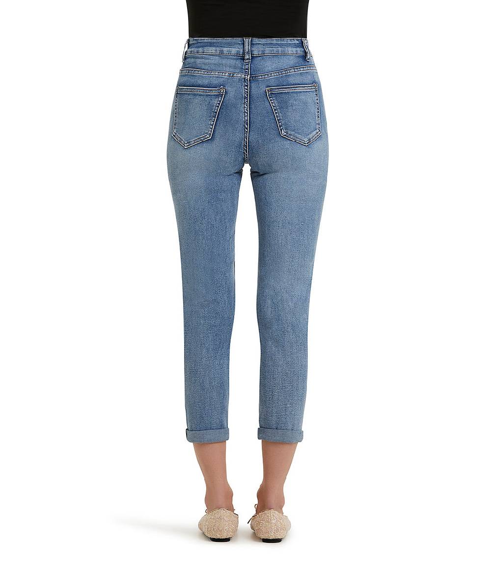 Loriblu Jeans slim-fit con strappi all-over Fino Al -60%