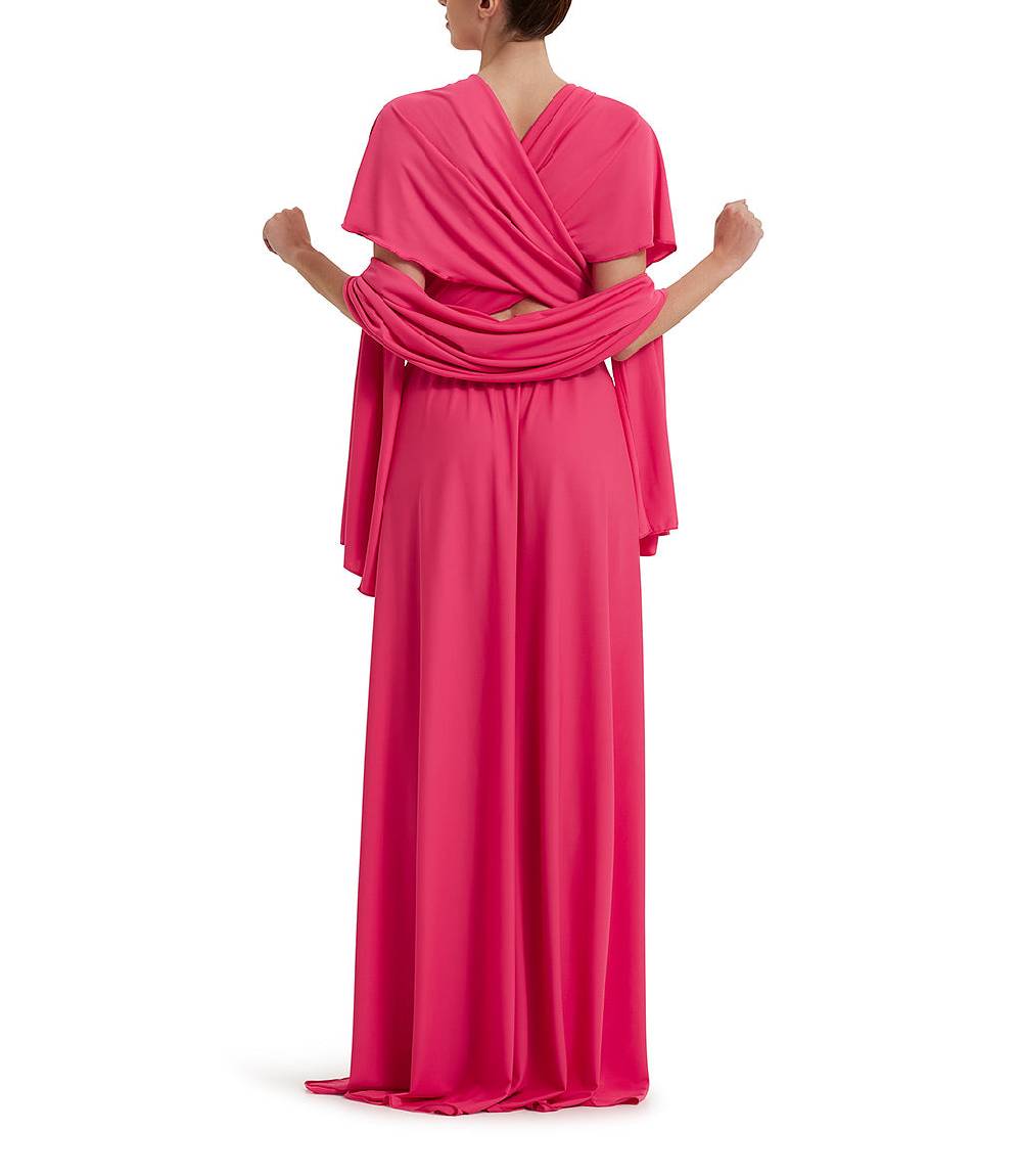 Loriblu Abito lungo fuxia Prezzo Ridotto
