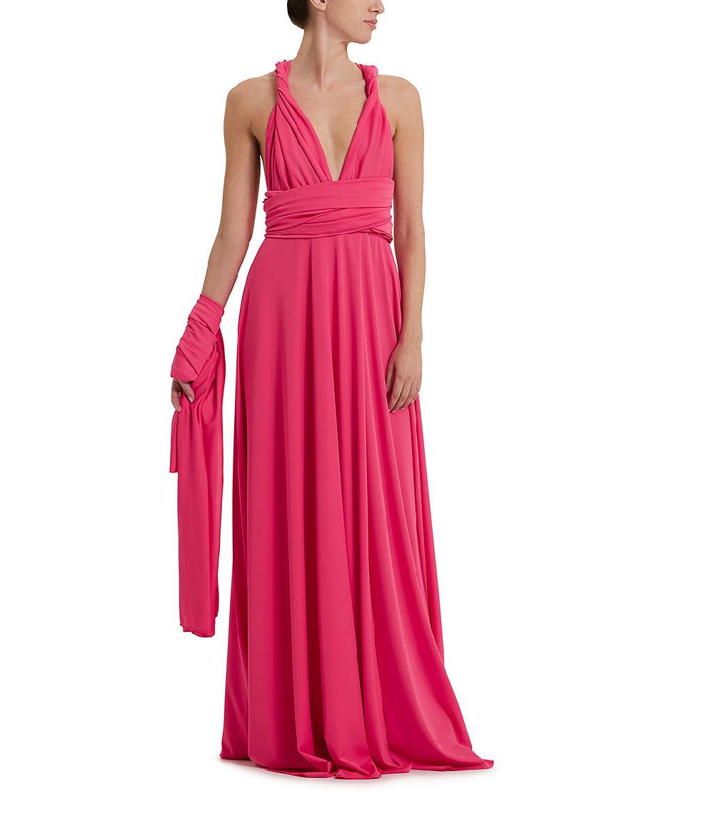 Loriblu Abito lungo fuxia Prezzo Ridotto