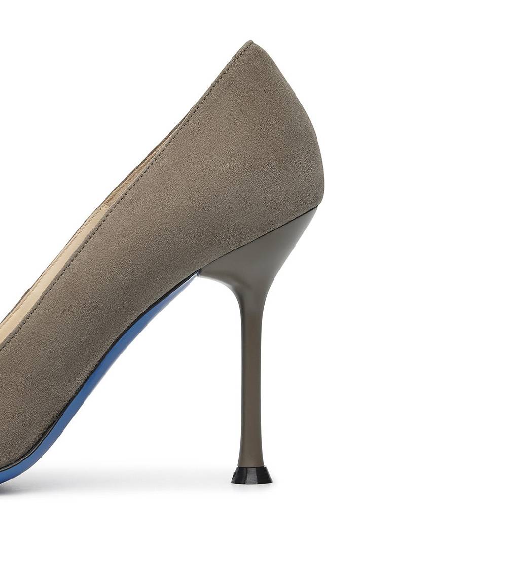 Loriblu Decollete in pelle scamosciata fango Saldi