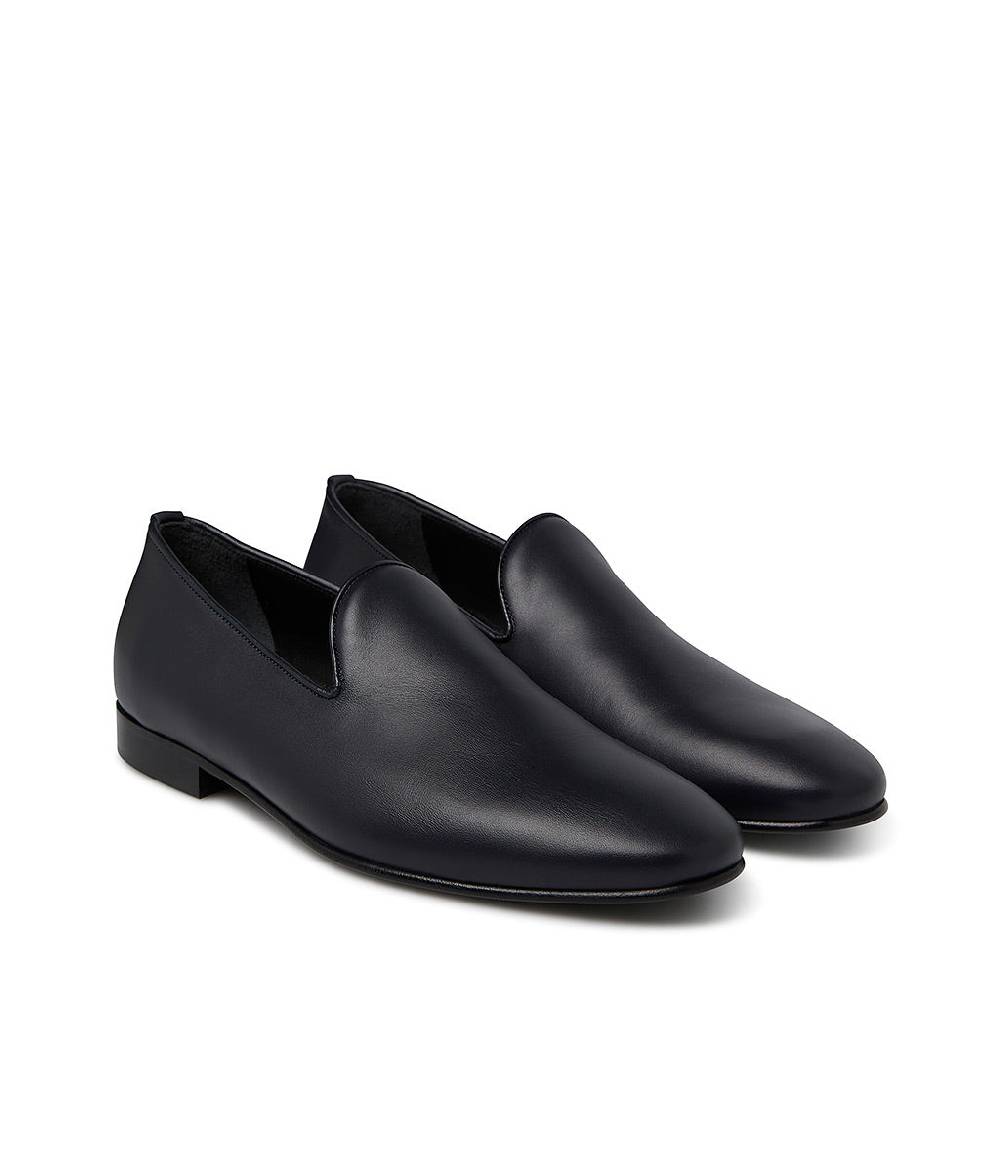 Loriblu Loafer in vitello blu Negozio