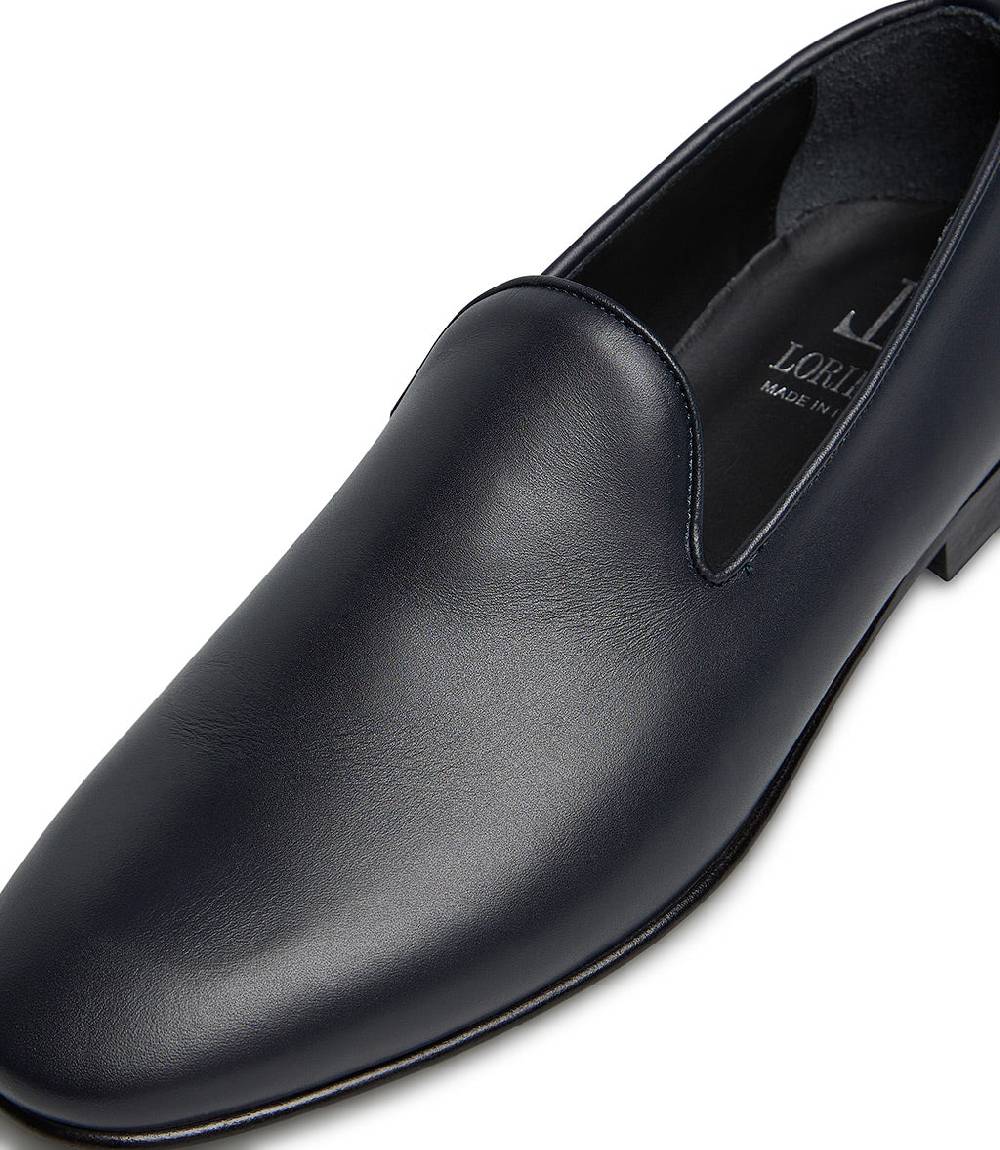 Loriblu Loafer in vitello blu Negozio