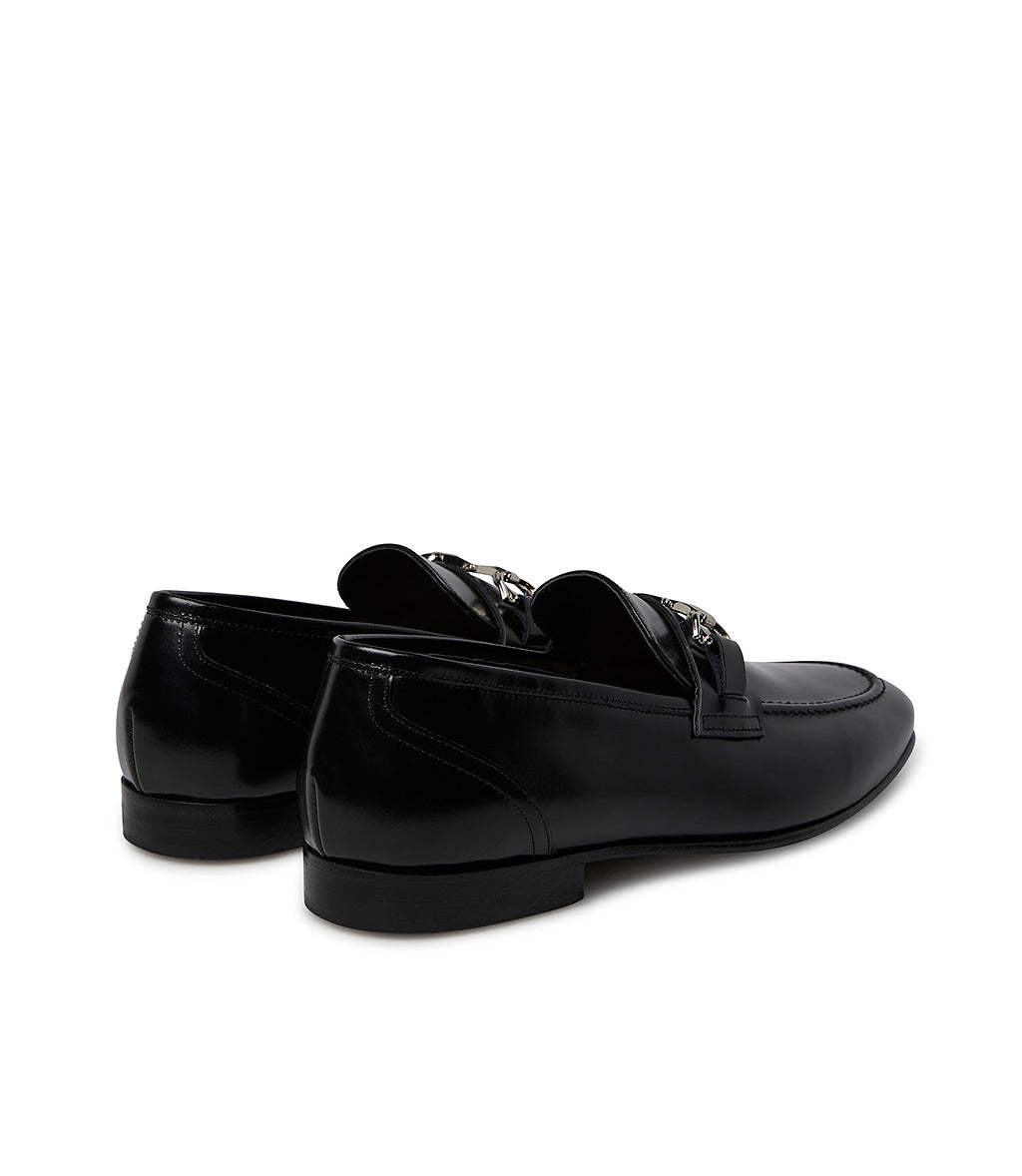 Loriblu Mocassino in vitello spazzolato nero Moda