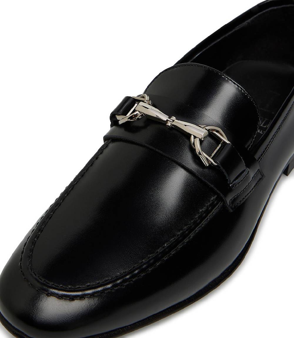 Loriblu Mocassino in vitello spazzolato nero Moda