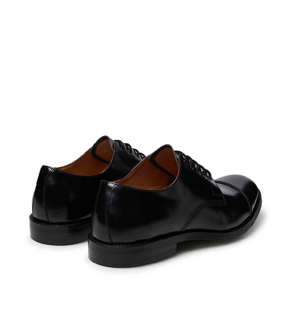 Loriblu Oxford in vitello spazzolato nero In Linea