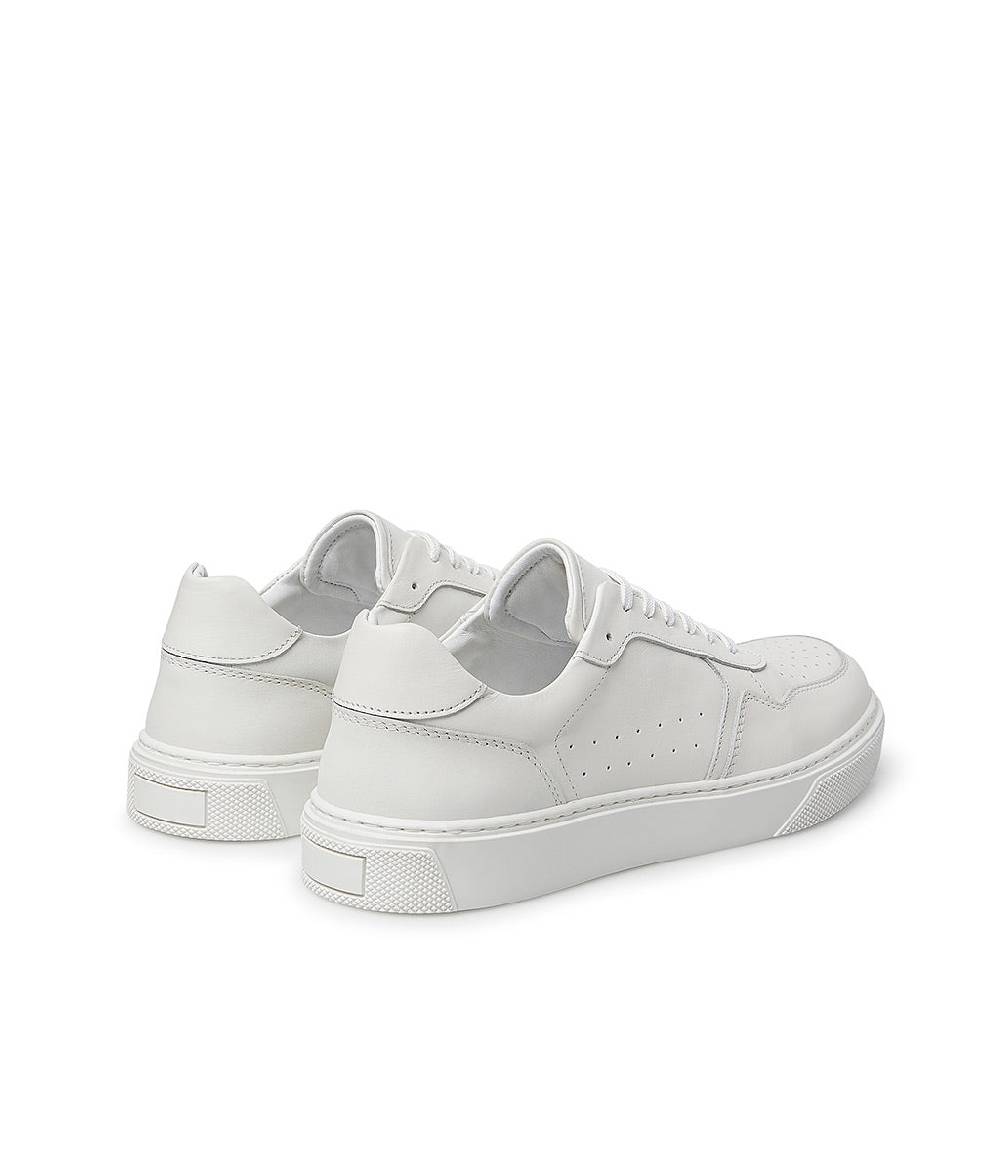Loriblu Sneaker in pelle e camoscio bianco Spedizione Gratuita