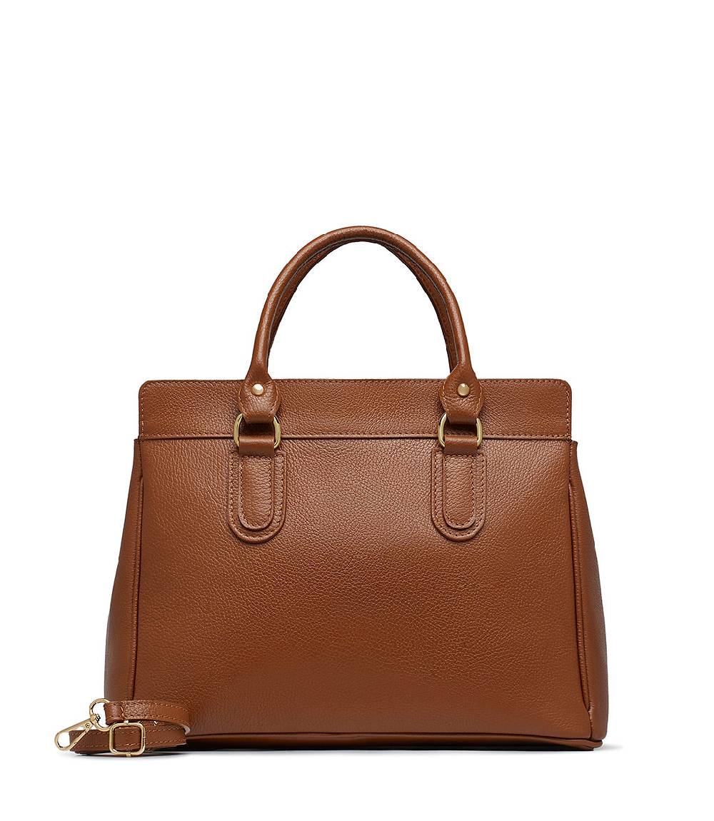 Loriblu Borsa tote in pelle testurizzata marrone Negozi Online