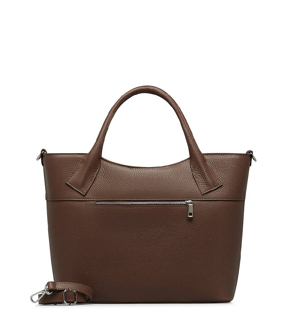 Loriblu Borsa tote cuoio in pelle stampata Fino Al -60%
