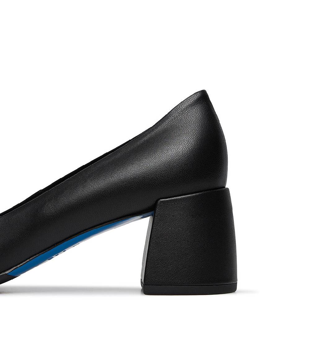 Loriblu Décolleté nappa nero e vernice Italia