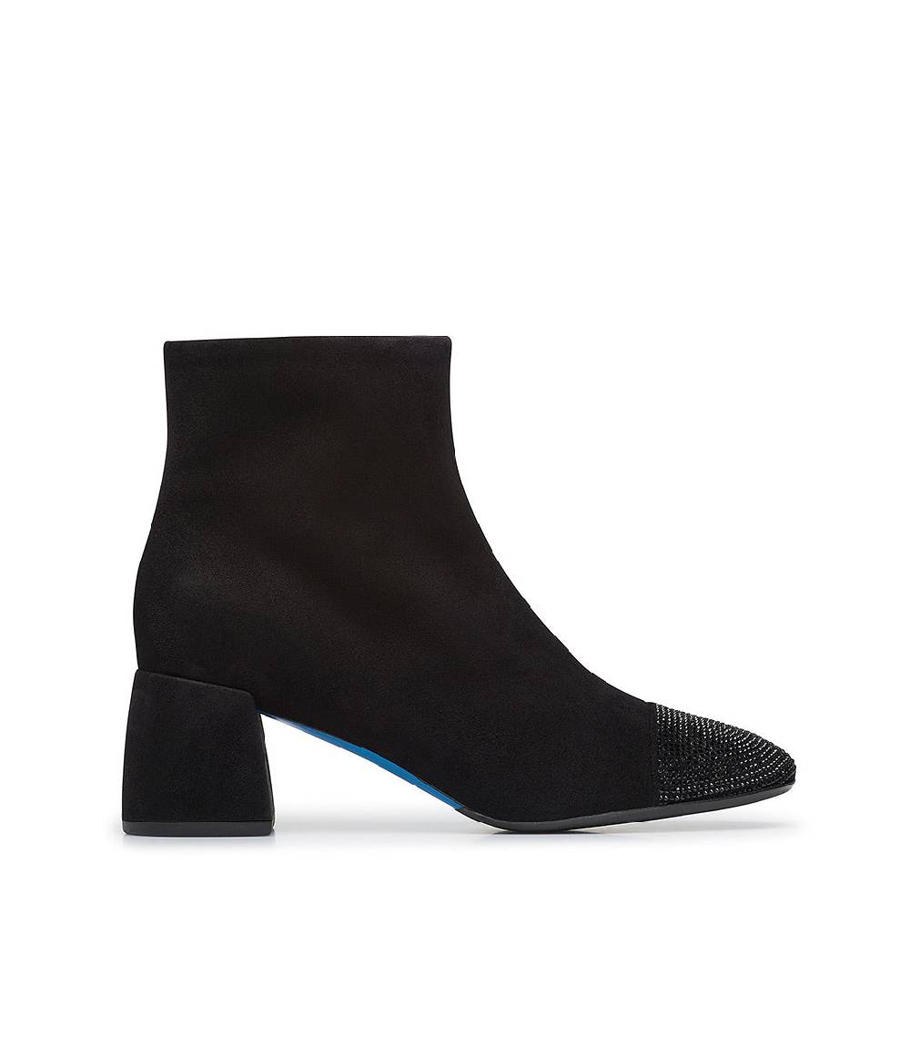 Loriblu Stivaletto camoscio nero con cristalli 2025