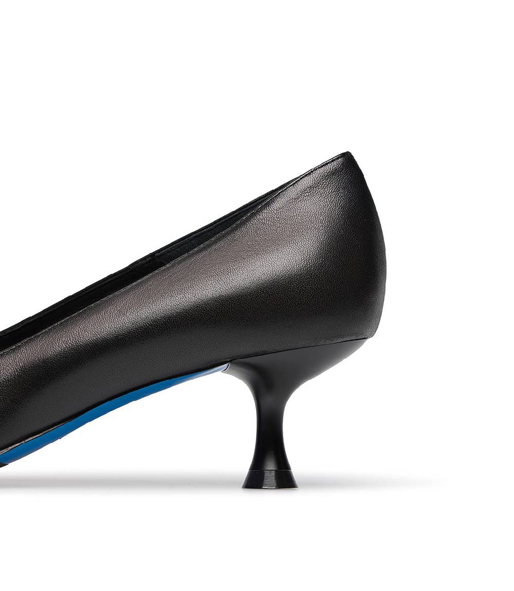 Loriblu Décolleté nappa nero con cristalli Vendita