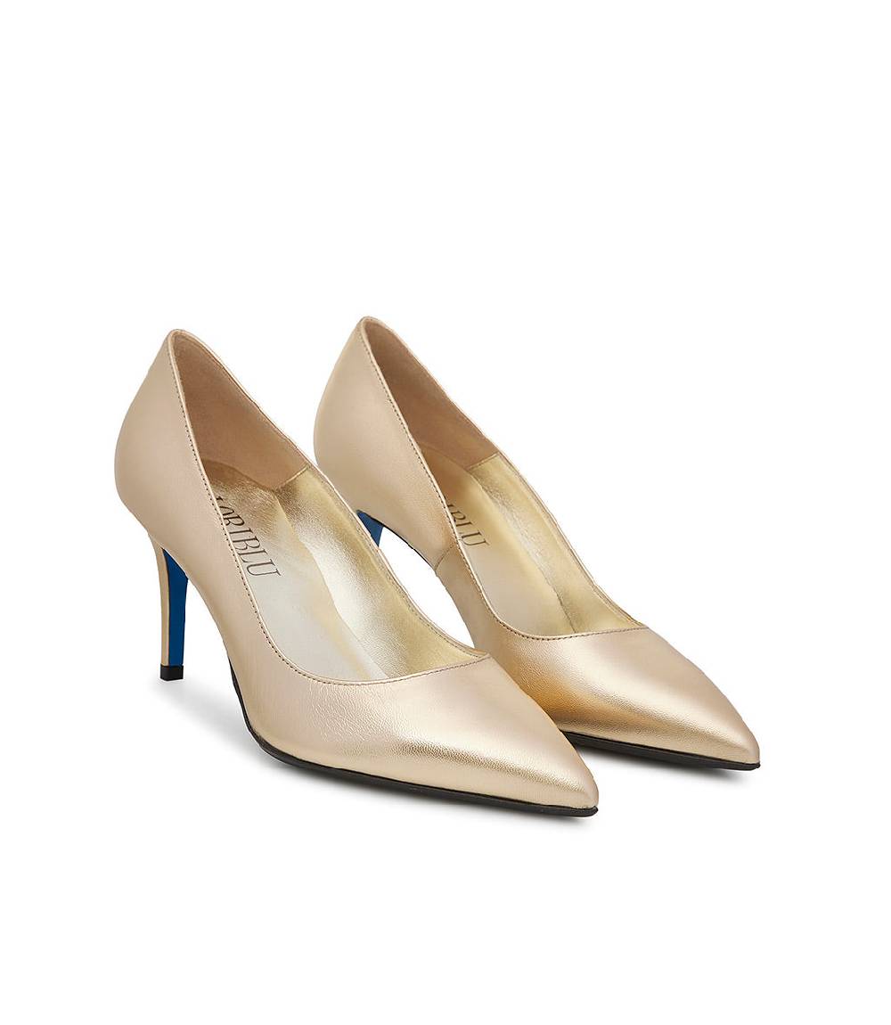 Loriblu Décolleté in nappa oro Online